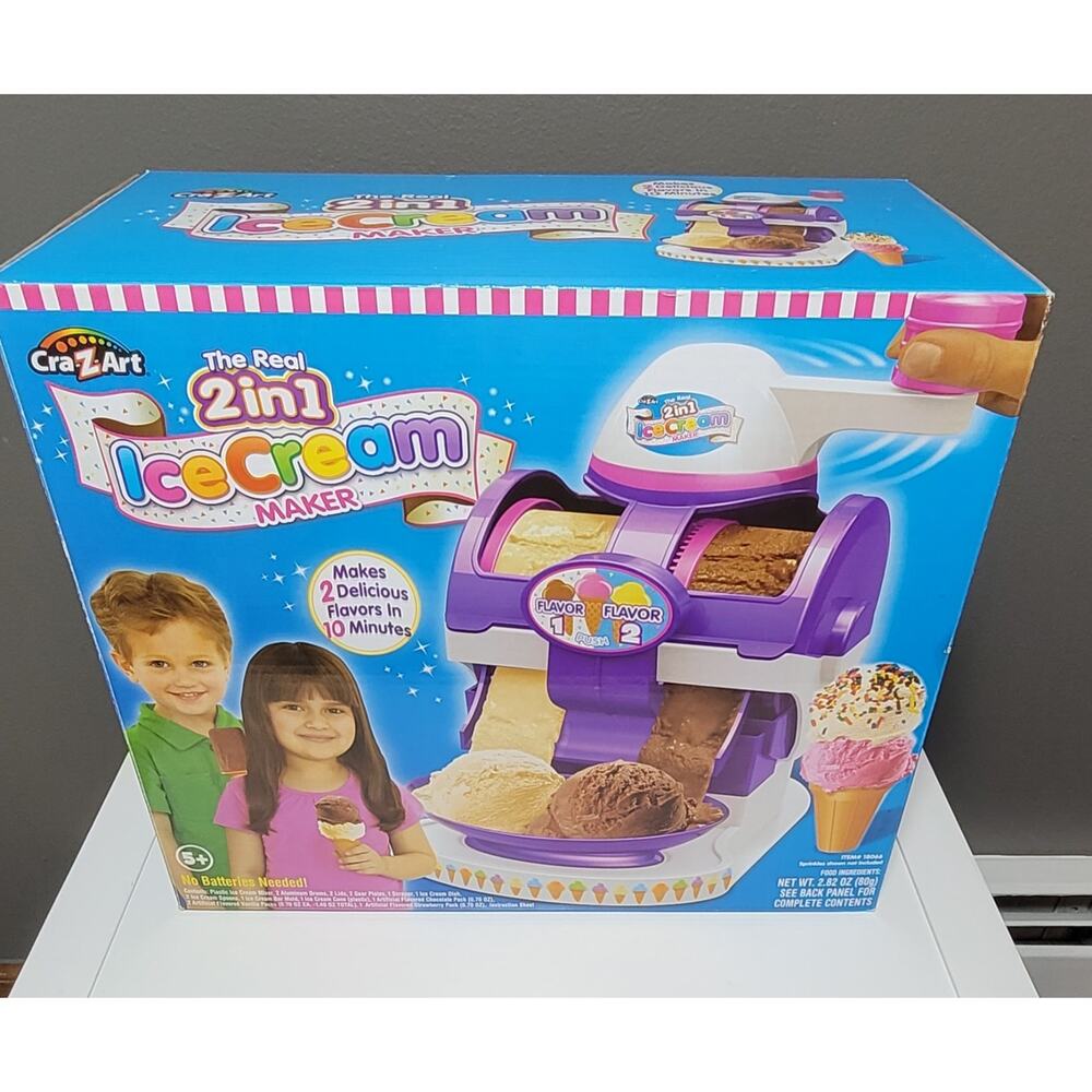 Cra-Z-Art The Real 2 In 1 IceCream Maker